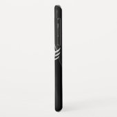 Arkham City | Schwarz-Weiß-Pose Batman Case-Mate iPhone Hülle (Hinten/Links)