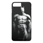 Arkham City | Schwarz-Weiß-Pose Batman Case-Mate iPhone Hülle (Rückseite)