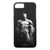 Arkham City | Schwarz-Weiß-Pose Batman Case-Mate iPhone Hülle (Rückseite)