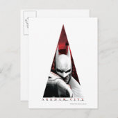 Arkham City Triangle Postkarte (Vorne/Hinten)