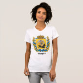 Arkhangel'sk Russland Wappen T-Shirt (Vorne ganz)