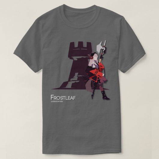 ARKNIGHTS FROSTLEAF MINIMALISTIC Classic TShirt (Design vorne)