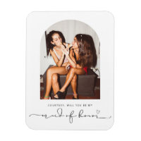 Arkrahmen wird mein Magnet für die Trauzeugin sein