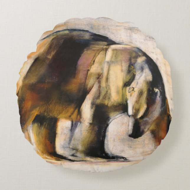 Arktis 1999 rundes kissen (Vorderseite)