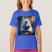 Arktis Explorer: T-Shirt mit Polar Bear (Vorderseite)