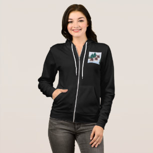 Arktis Husky, Brown Alaskan Malamute für sie Hoodie