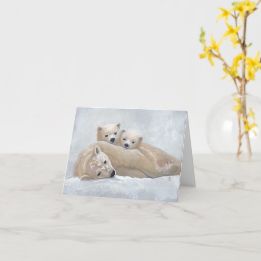 Arktis Karte (Gelbe Blume)