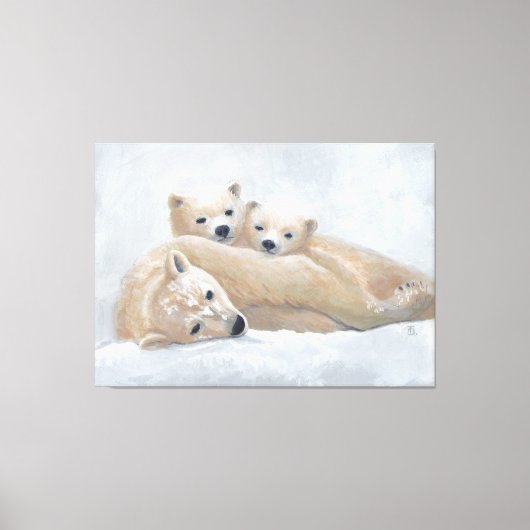 Arktis Leinwanddruck (Vorderseite)