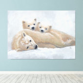 Arktis Leinwanddruck (Insitu (Holzboden))