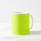 Arktis Limon (Vollfarbe) Kaffeetasse (VorderseiteRechts)