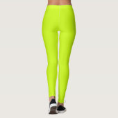 Arktis Limon (Vollfarbe) Leggings (Rückseite)