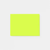 Arktis Limon (Vollfarbe) Post-it Klebezettel (Vorderseite)