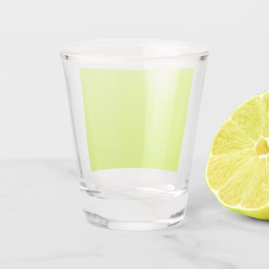 Arktis Limon (Vollfarbe) Schnapsglas (Rückseite)