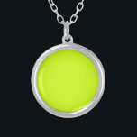 Arktis Limon (Vollfarbe) Versilberte Kette<br><div class="desc">Arktis Limon (Vollfarbe)</div>