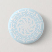 Arktis Mandala Button (Vorderseite)