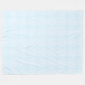 Arktis Mandala Fleecedecke (Vorderseite (Horizontal))