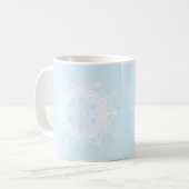 Arktis Mandala Kaffeetasse (Vorderseite Links)