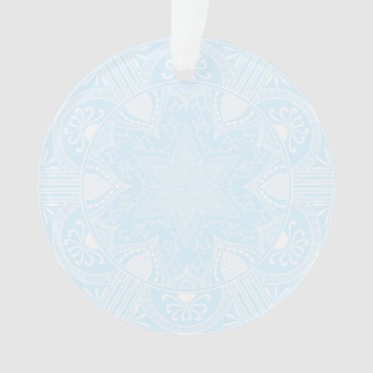 Arktis Mandala Ornament (Vorderseite)