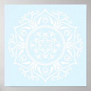 Arktis Mandala Poster