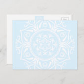 Arktis Mandala Postkarte (Vorne/Hinten)