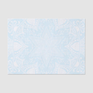 Arktis Mandala Seidenpapier