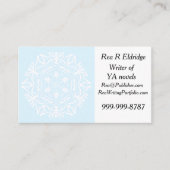 Arktis Mandala Visitenkarte (Vorderseite)