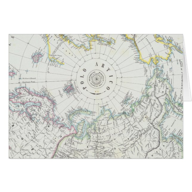 Arktis, Nordhalbkugel (Vorderseite (Horizontal))