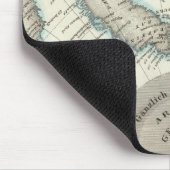 Arktis, Nordhalbkugel Mousepad (Ecke)