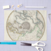Arktis, Nordhalbkugel Seidenpapier (Handwerk)