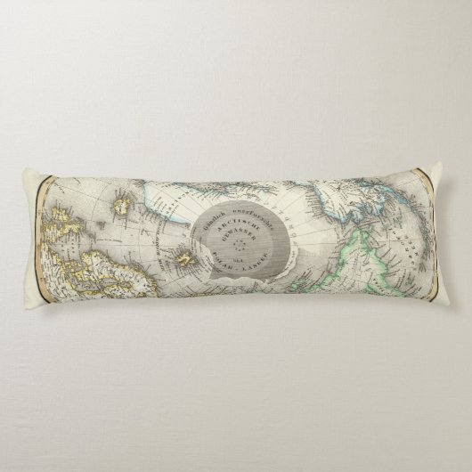 Arktis, Nordhalbkugel Seitenschläferkissen (Rückseite)