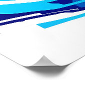 Arktis Siegel Papa - Coole Töne Naturerlebnis Schl Poster (Ecke)