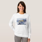 Arktis, Svalbard, Eisbär reckend T-Shirt (Vorne ganz)