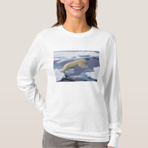 Arktis, Svalbard, Eisbär reckend T-Shirt