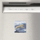 Arktis, Svalbard, Polar Bär, der sich ausdehnt Magnet (In Situ (Geschirrspüler))