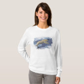 Arktis, Svalbard, Polar Bär, der sich ausdehnt T-Shirt (Vorne ganz)