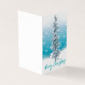 Arktisch blau gefroren frostig silber funkeln imme (Vorderseite)