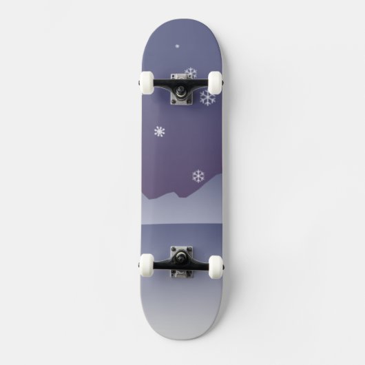 Arktisch Skateboard (Vorderseite)
