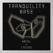 Arktische Affen Tranquility Base Hotel + Casino Poster (Vorne)