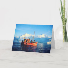 arktische Angelkarte Karte