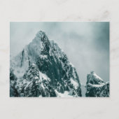 Arktische Berglandschaft Foto Postkarte (Vorderseite)