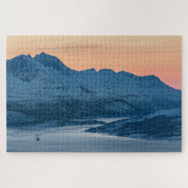 Arktische Berglandschaft Foto Puzzle