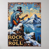 Arktische Blues: Shredding Shark Poster (Vorne)