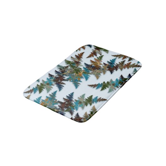 Arktische Camouflage Badematte (Schrägansicht)