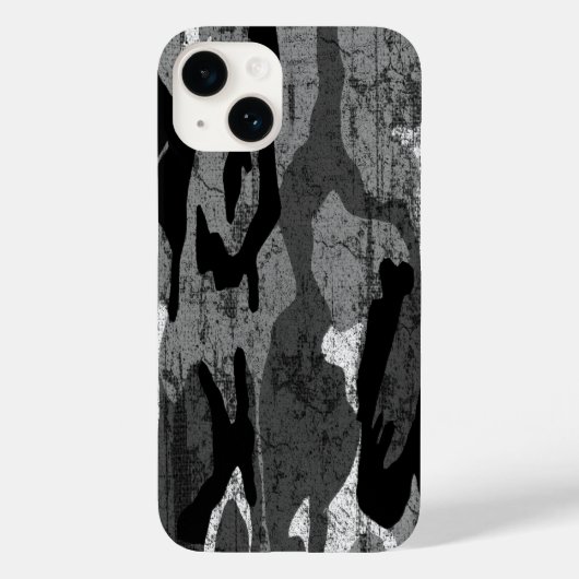 Arktische Camouflage Case-Mate iPhone Hülle (Rückseite)