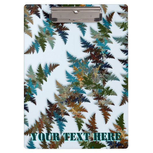 Arktische Camouflage Klemmbrett (Vorderseite)