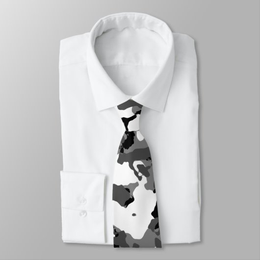 Arktische Camouflage Krawatte (Gebunden)