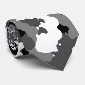 Arktische Camouflage Krawatte (Gerollt)