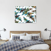 Arktische Camouflage Leinwanddruck (Insitu (Schlafzimmer))