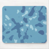 Arktische Camouflage Mousepad (Vorne)