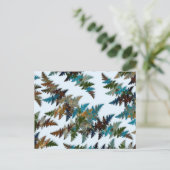 Arktische Camouflage Postkarte (Stehend Vorderseite)